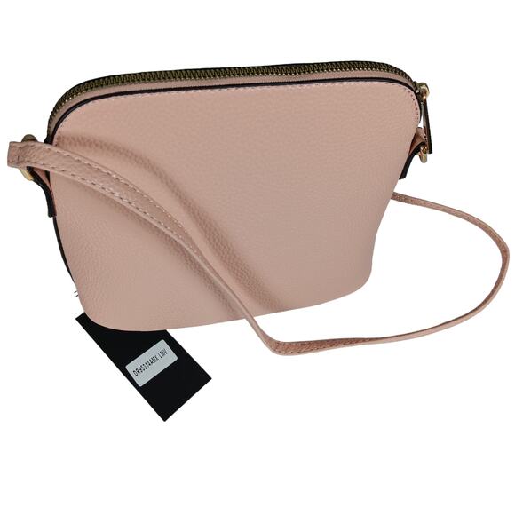 Deluxity Los Angeles Vegan Purse Soft Pink Small Shoulder Bag NWT - Picture 2 of 8